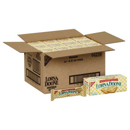 NABISCO Nabisco Lorna Doone Cookies Convenience Pack 4.5 oz. Box, PK12 04250